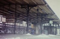 S-Bahnhof Papestra&szlig;e (Vorortbahnsteig), Datum: 12.1983, ArchivNr. 15.169